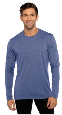 Next Level Mens Triblend Long-Sleeve Crew - Cap Wholesalers
