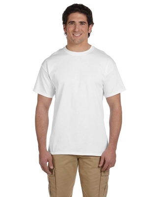 Hanes Adult 5.2 oz., 50/50 EcoSmart T-Shirt | Mens Short Sleeve Tee Shirts