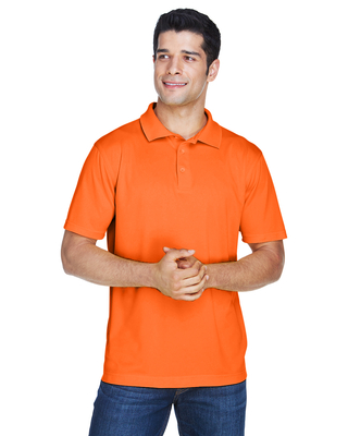Harriton Mens 4 oz. Polytech Polo | Mens Short Sleeve Sport Shirts