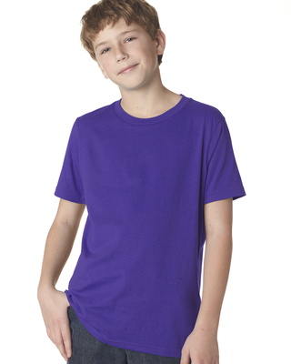Next Level Youth Boys Cotton Crew | Alpha/Broder Apparel