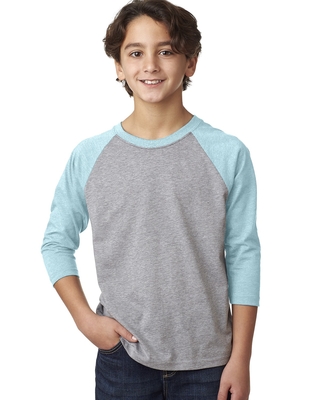 Next Level Youth CVC 3/4-Sleeve Raglan - Cap Wholesalers