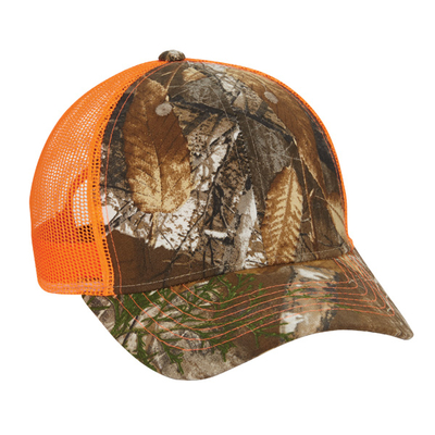 Cobra 6-Panel Mesh Back Licensed Realtree Edge Zeek Outfitter | Wholesale Camouflage Caps