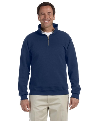 Jerzees Adult 9.5 oz. Super Sweats® Nu-Blend® Fleece Quarter-Zip Pullove - Cap Wholesalers