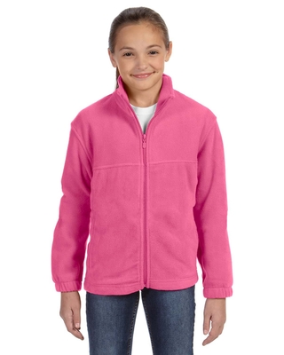 Harriton Youth Full Zip Fleece | Kids Hoodies & Crew Fleece & Jackets