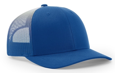 Richardson 112 6 Panel Trucker Printed Fade Mesh Back Cap - CapWholesalers
