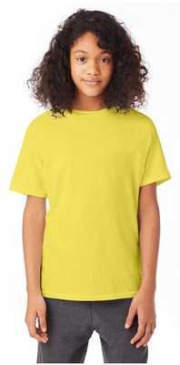 Hanes Youth 5.2 oz., 50/50 Eco Smart T-Shirt - Cap Wholesalers