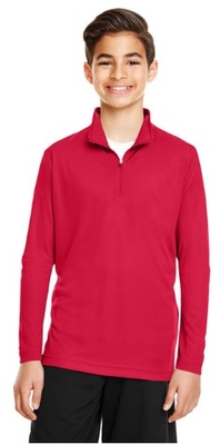 Team 365 Youth Zone Performance Quarter-Zip | Kids Hoodies & Crew Fleece & Jackets