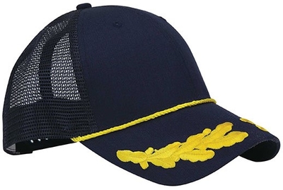 Mega 6 Panel Captain Trucker Mesh | Wholesale Trucker Mesh Hats