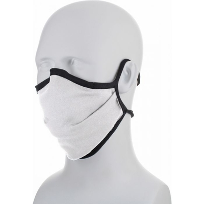 Reusable Moisture Wicking Anti Viral-Anti Bacterial Black Face Mask | FACE MASKS