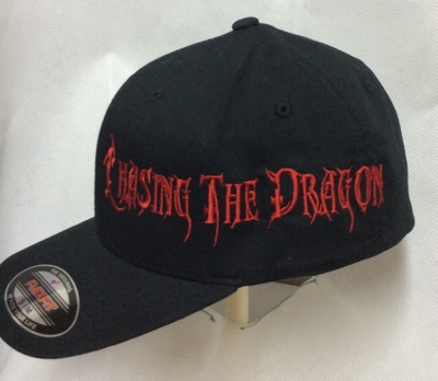 Embroidered Chasing The Dragon Flexfit | Pre-Decorated Caps