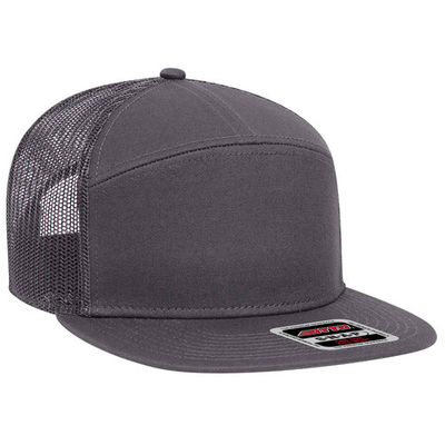 Otto Caps: Wholesale Trucker Mesh Flat Bill. Wholesale Blank Caps & Hats