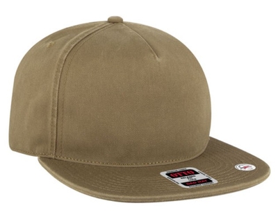 Otto Baseball Flat Bill | 100% Cotton Unstructured | Wholesale Blank Caps & Hats