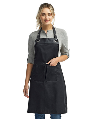 AlphaBroder Reprime Artisan Collection Espresso Bib Apron | APRON