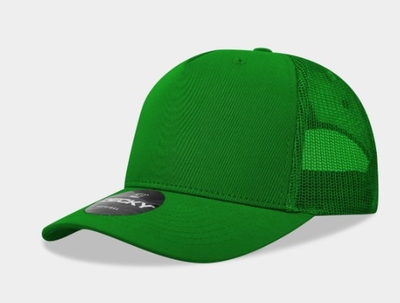 Cobra Caps: Wholesale 5-Panel Garment Washed Twill Front/Mesh Caps