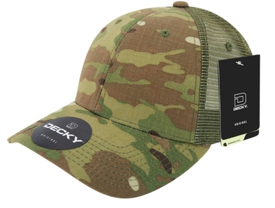 Cobra Caps: Wholesale 5-Panel Garment Washed Twill Front/Mesh Back By Cobra Caps