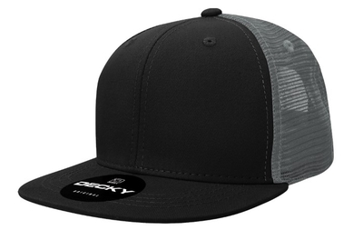 Cobra Caps: Wholesale 5-Panel Garment Washed Twill Front/Mesh Back Cap