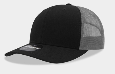 Cobra Caps: Wholesale 5-Panel Garment Washed Twill Front/Mesh Back Cap