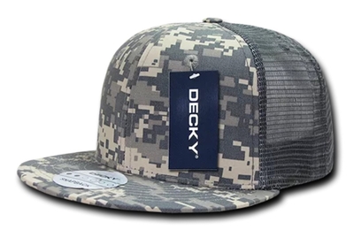 Wholesale Cobra Caps: 5-Panel Garment Washed Twill Front/Mesh Back