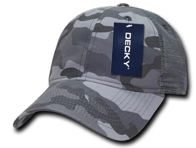 Cobra Caps: Wholesale 5-Panel Garment Washed Twill Front/Mesh Back By Cobra Caps