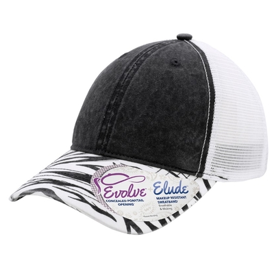 Infinity Her Animal Print Mesh Back | Wholesale Trucker Mesh Hats