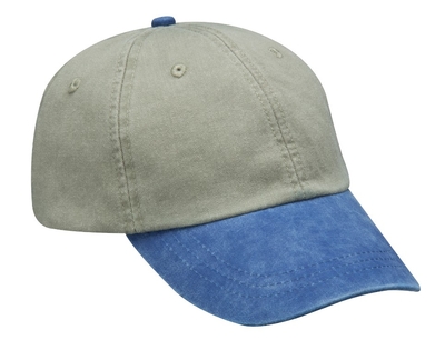 Adams Optimum Garment Washed With Contrast Cap | Wholesale Relaxed Dads Hats