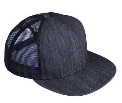 Wholesale Mega Caps: Cotton Twill Flat Bill Trucker Hats | Wholesale ...