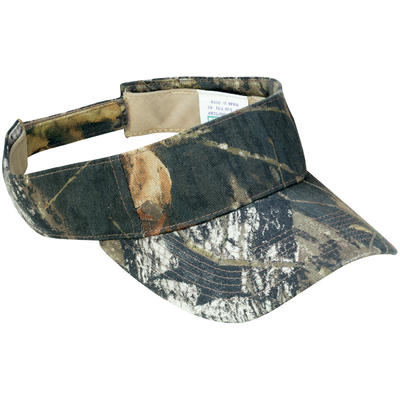 camouflage sun visor hat