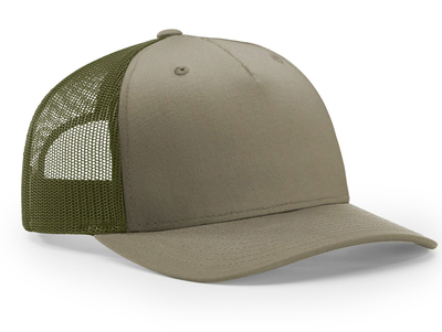 Bij elkaar passen aansluiten bemanning Richardson Trucker Twill Mesh Snapback (5 panel) at Wholesale Pricing