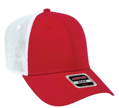 Otto Flex Hats Mesh Back Cap Wholesale Blank Hats CapWholesalers