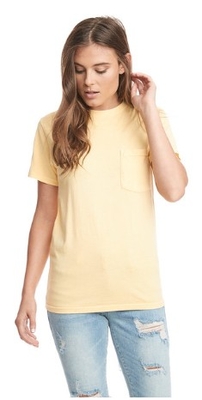 Next Level Adult Inspired Dye Crew with Pocket | Mens Short Sleeve Tee Shirts
