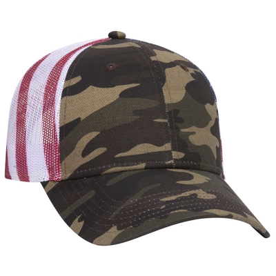 otto camo trucker hat