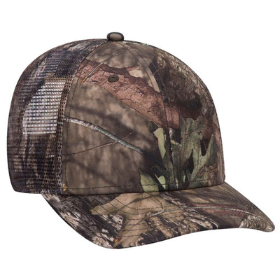 Otto Cap Mossy Oak 6 Panel Superior Polyester Twill Baseball Cap | Mo3 - Obsession | (Bulk)