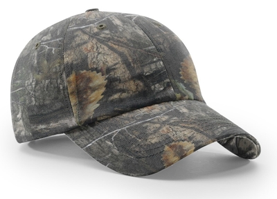 Men's Performance Stretch Fit Camouflage Cap - Edge, Size: Medium, Green