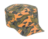 Image Otto-Camouflage Garment Washed Cotton Twill Flexible Soft Visor Military Style