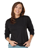 Image Hanes 5.2 oz. 100% ComfortSoft Cotton Long-Sleeve T-Shirt