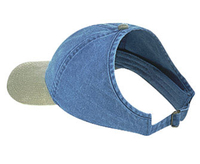 Image Otto-Washed Pigment Dyed Cotton Twill Ponytail Low Profile Pro Style