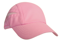 Image Super Light Weight Relaxed Performance Running Cap with Elastic Tie