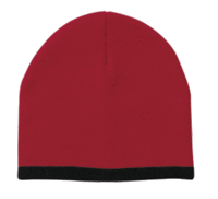 Image Budget Caps | Cobra 8 Inch Short Beanie, Contrasting Edge