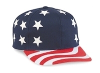 Image Cobra-Budget Caps 6-Panel USA Flag