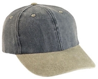 Image Cobra-6-Panel Mid-Profile Washed Cotton Twill Cap with Extended Bill