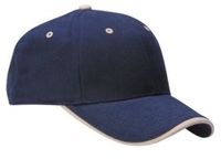 Image Cobra-6-Panel Mid Pro Brushed with Wave Visor