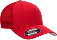 Flexfit 6577CD Cool & Dry Pique Mesh Cap - Red