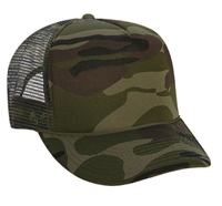 Image Budget Caps | Cobra-5-Panel Camouflage 4 Inch Foam Front Mesh Back