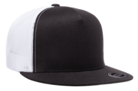 Image Yupoong Flat Billed Two Tone Trucker Cap