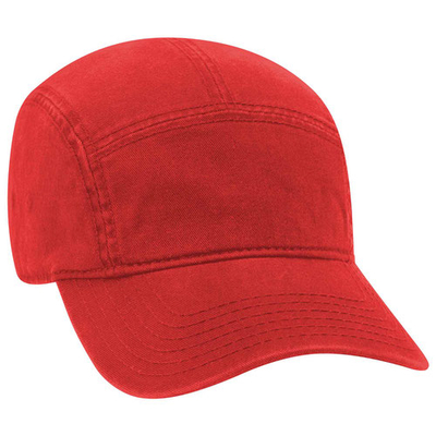 Image Garment Washed Cotton Twill Five Panel Camper Style