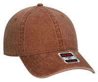 Image Otto Washed Pigment Dyed Cotton Twill Low Profile Pro Style