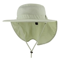 Image Mega Juniper Taslon UV Large Bill Hat With Roll Up Flap