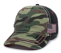 Image Outdoor Camo with Flag