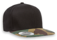 Image Yupoong Classic Snap Back with Camo Flat Bill