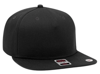 Image Otto Cotton Twill Square Flat Visor 5 Panel Pro Snapback